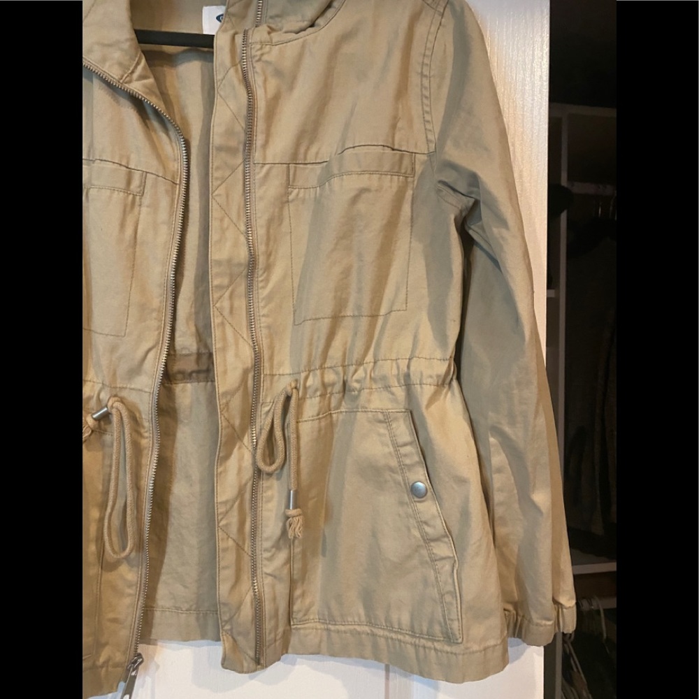 Tan Cargo Jacket - Picture 2 of 3